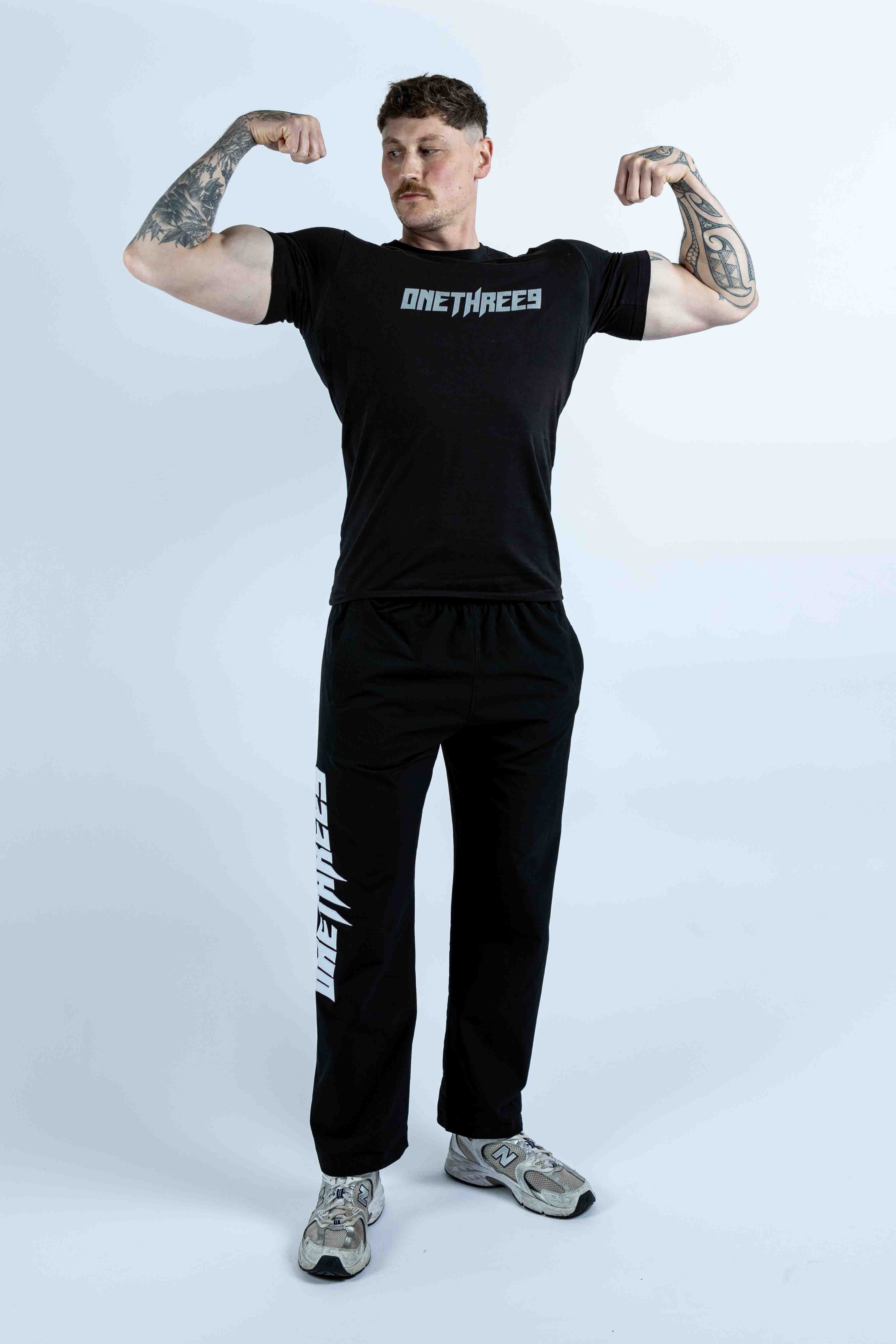 Second-Skin Muscle Tee (Black)