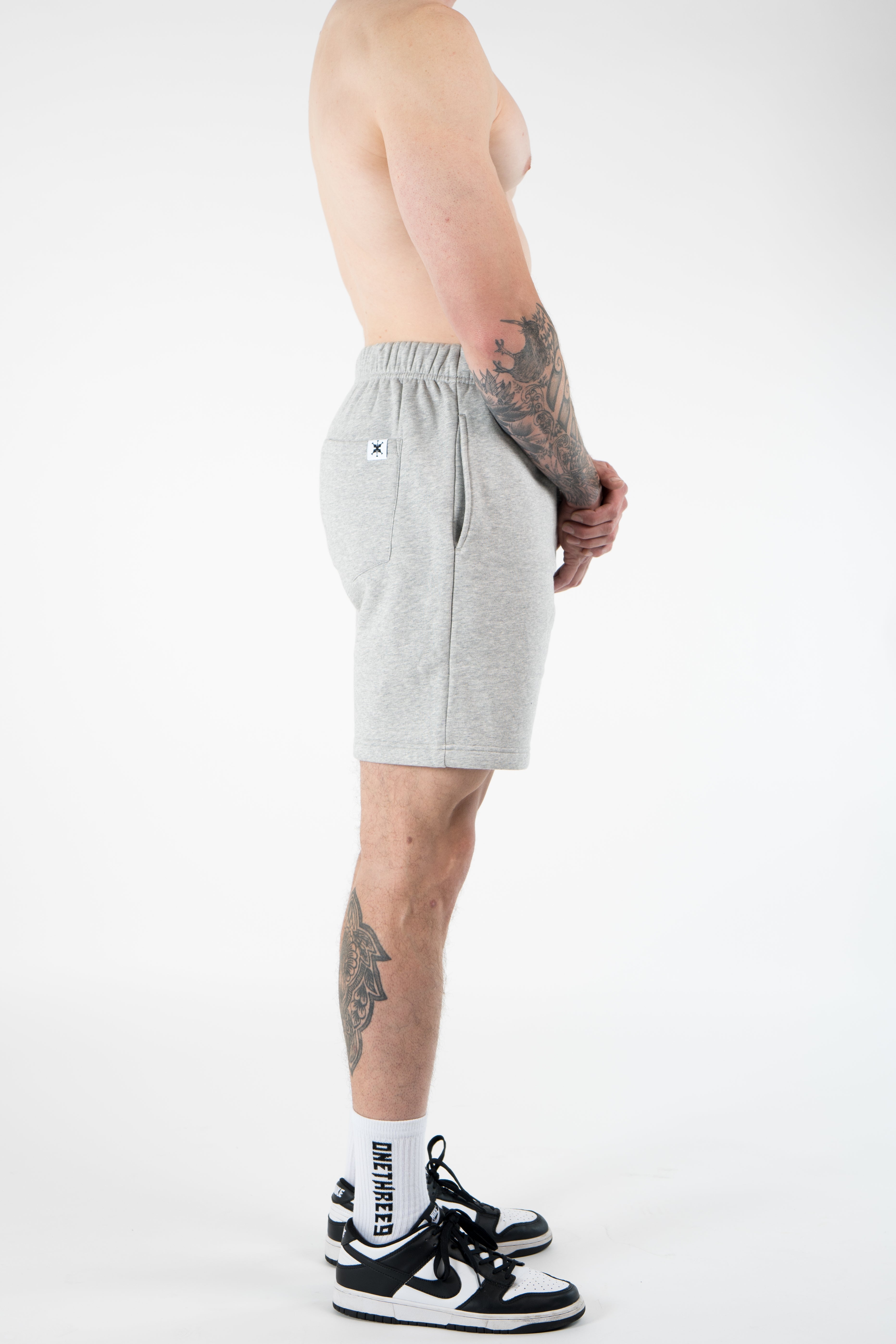 Grey Flex Shorts | ONETHREE9 CLASSICS