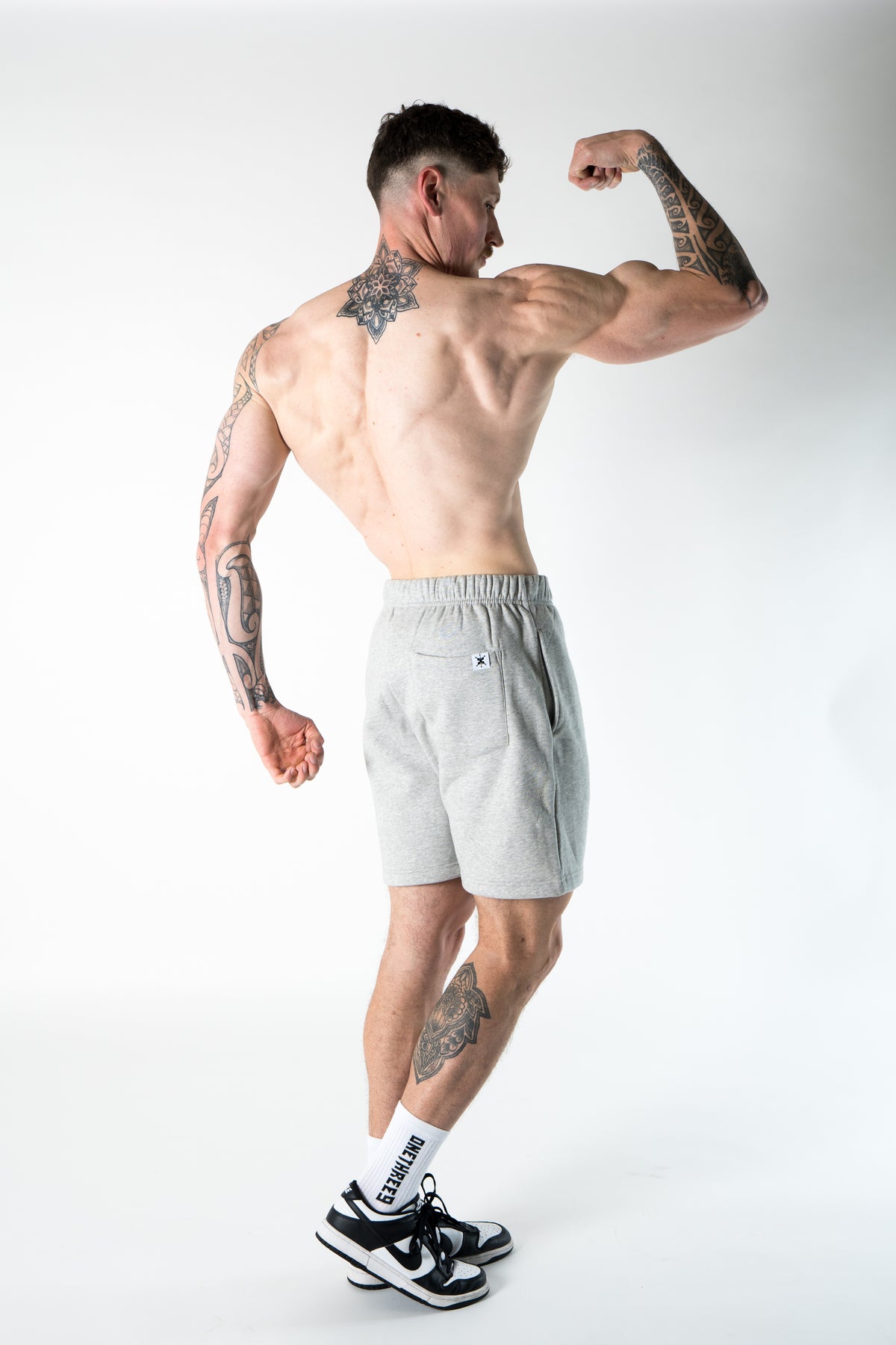 Grey Flex Shorts | ONETHREE9 CLASSICS