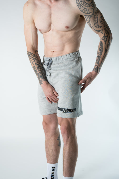 Grey Flex Shorts | ONETHREE9 CLASSICS