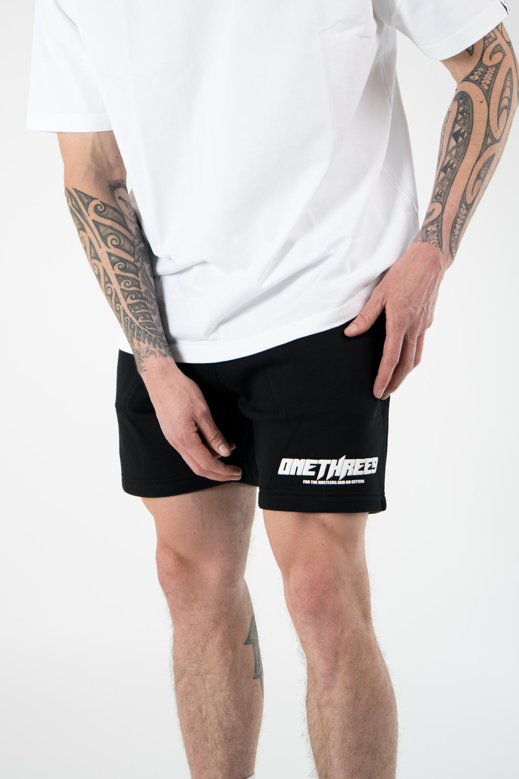Black Flex shorts | ONETHREE9 CLASSICS