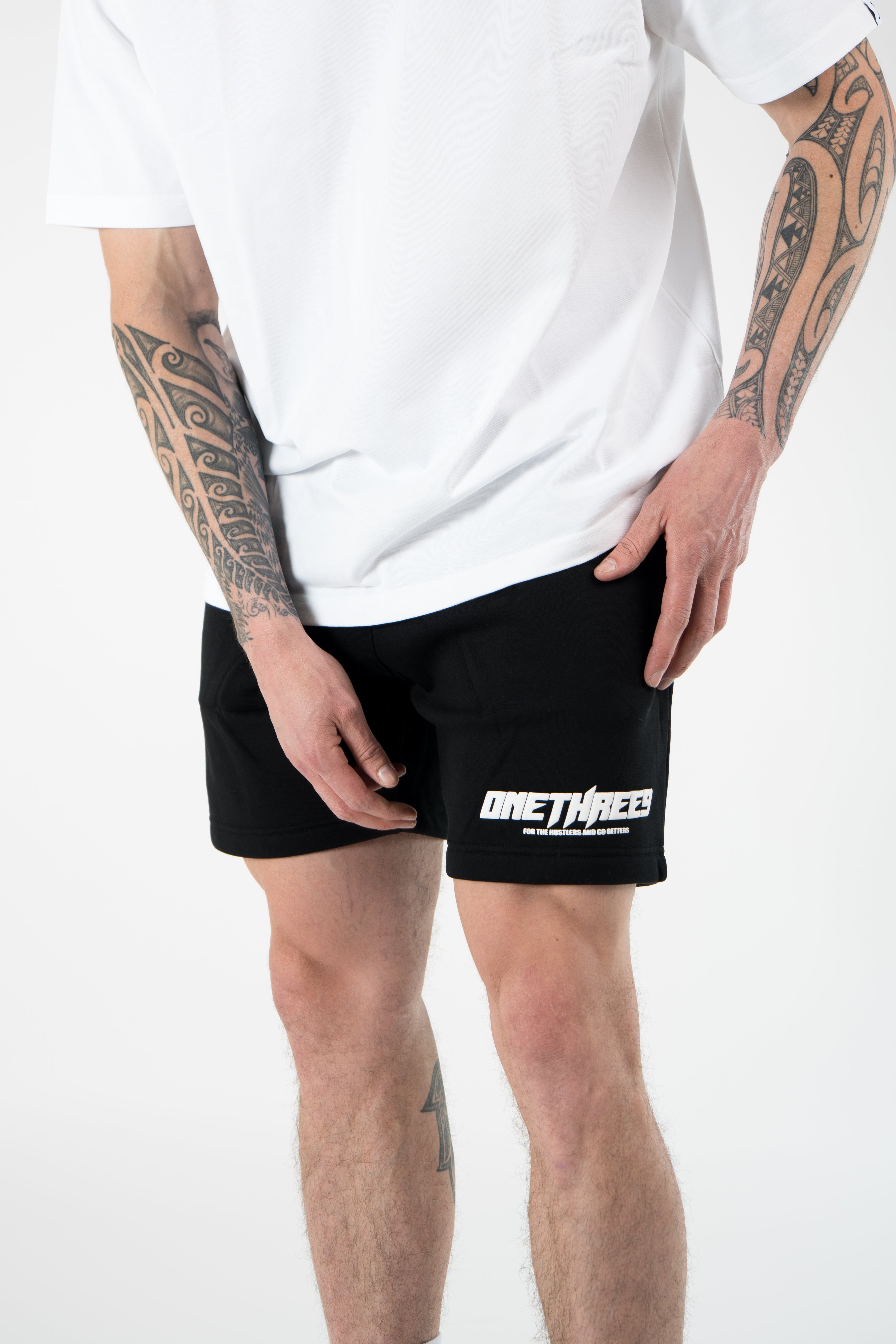 Black Flex shorts | ONETHREE9 CLASSICS