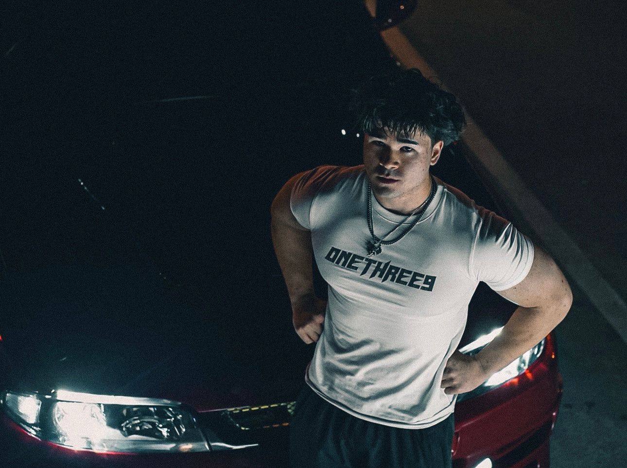 Second-Skin Muscle Tee (White)
