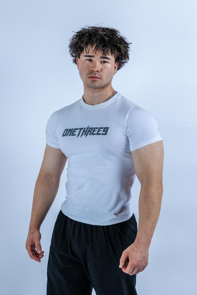 Second-Skin Muscle Tee (White)